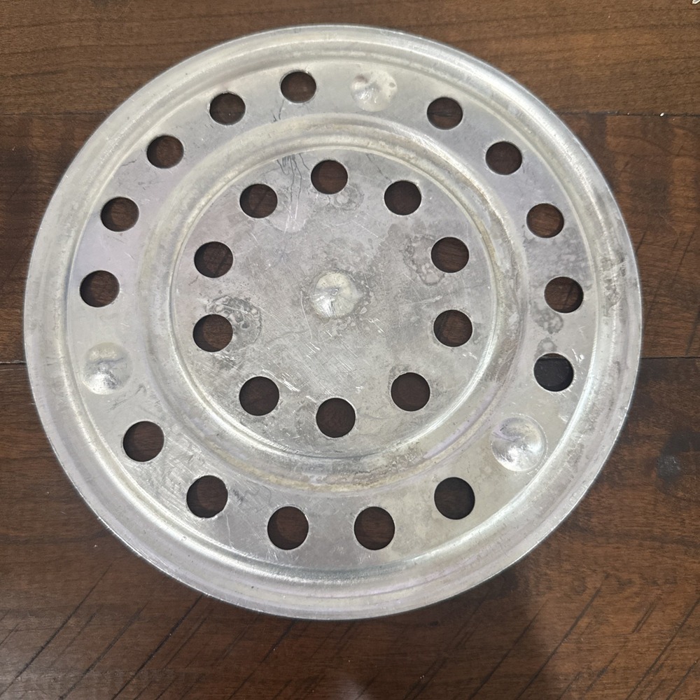 Vintage Round 8" Cast Aluminum Trivet for Magnalite Wagner Ware Dutch Oven